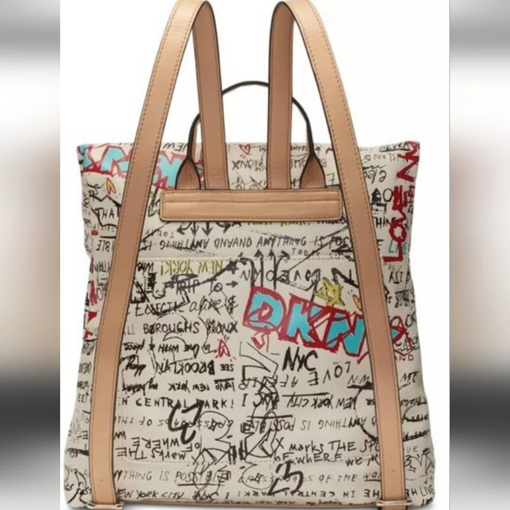 DKNY Tilly Graffiti Backpack‎